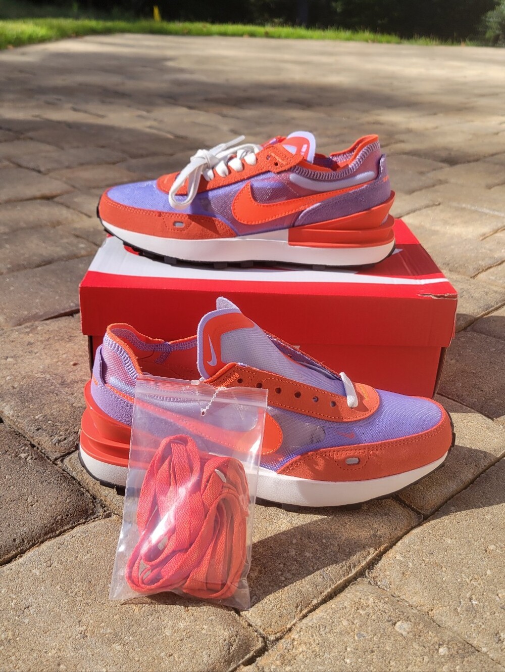 WMNS Nike Waffle One 'Team Orange'